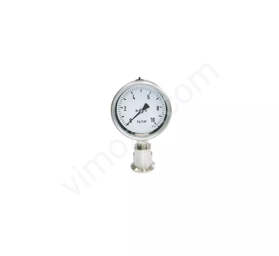 ISO2852 Type Diaphragm Pressure Gauge PDT106_1