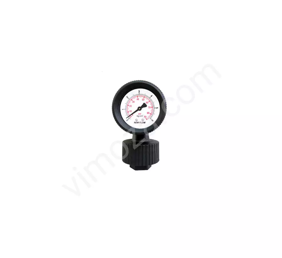 Komple PP Diyaframlı Manometre PGF_1