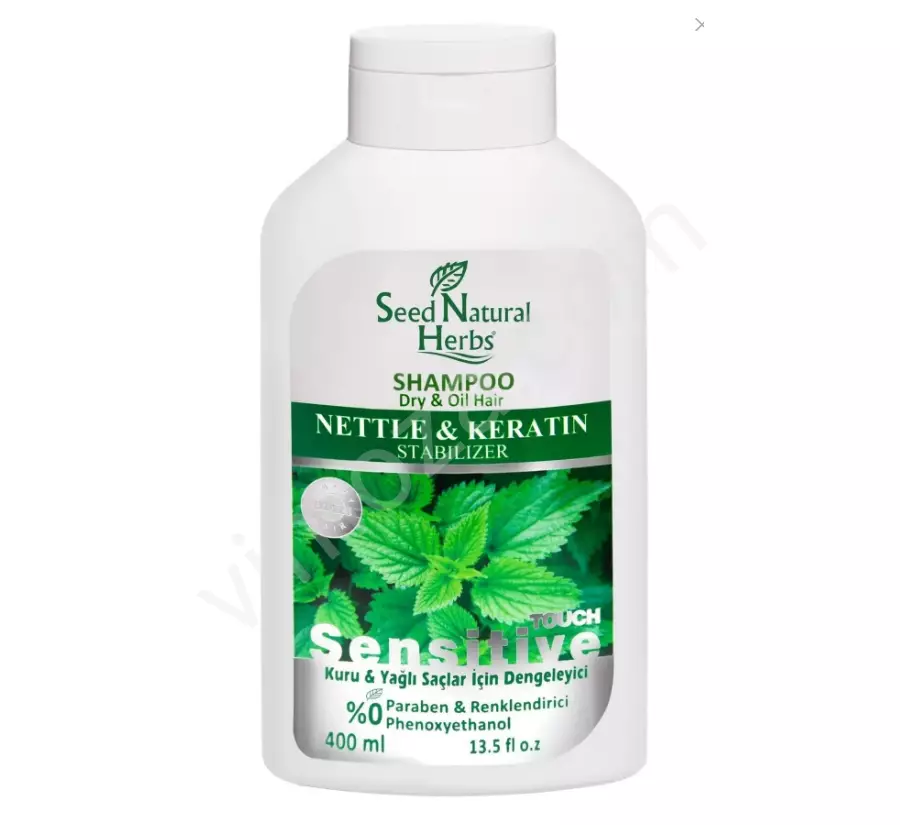 Seed Natural Herbs Isırgan Otu & Keratin Dengeleyici Şampuan 400 ml 8681137004158_1