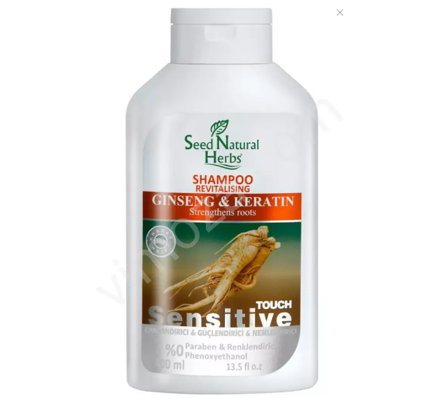 Seed Natural Herbs Ginseng & Keratin Shampoo 400 Ml 8681137004035_1