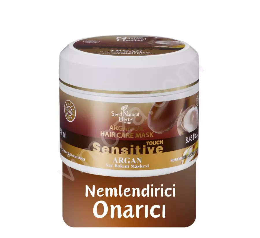 Seed Natural Herbs Argan Saç Bakım Maskesi 250 Ml 8681137004257_1