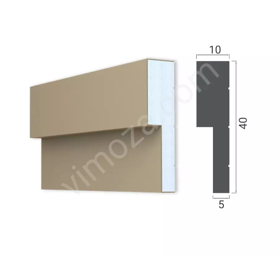 Dekoratif Kat Silmesi – 40x10 cm Söve_1