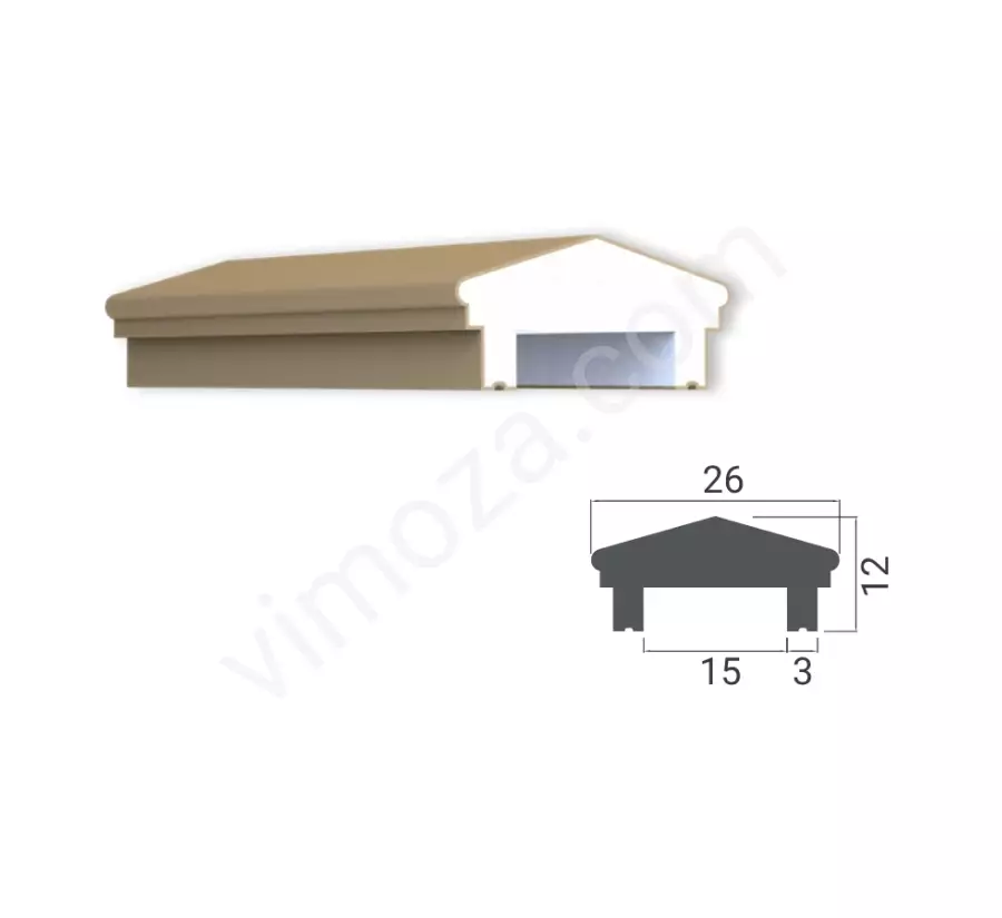 8x3 cm Fuga Profil Söve_1