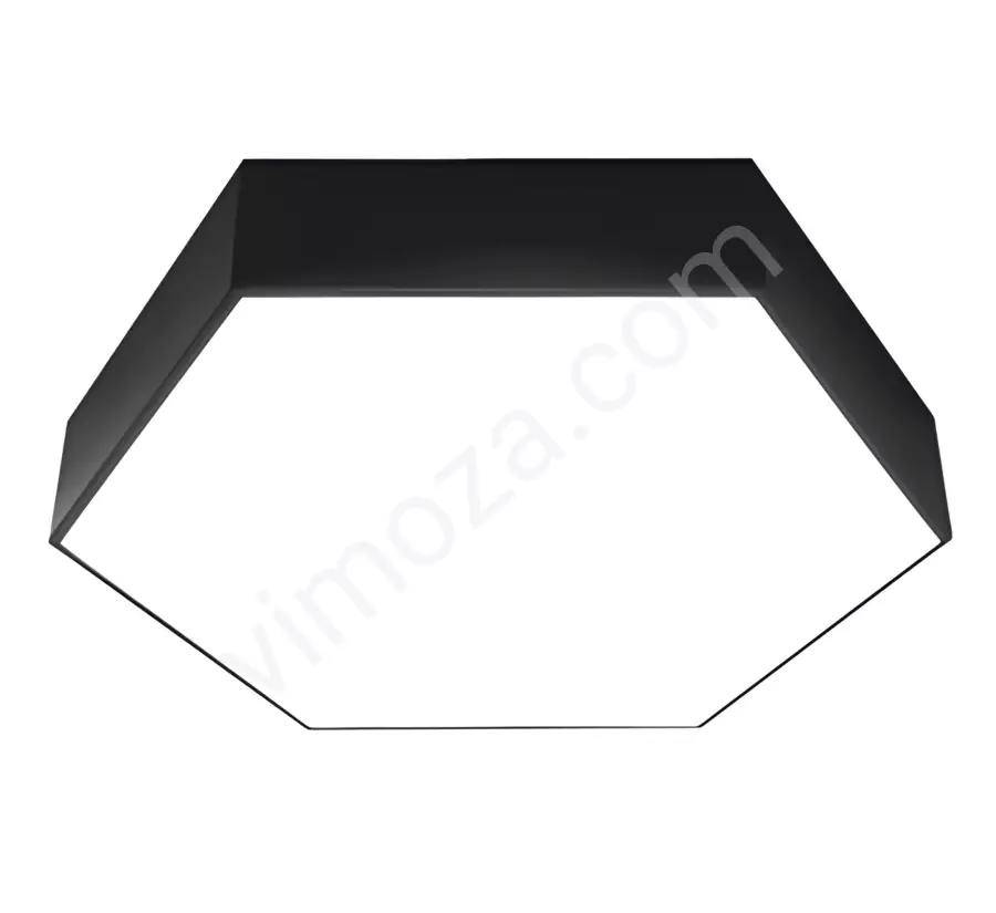 Sıva Üstü Sarkıt Altıgen Davul Armatür Dekoratif Aydınlatma Hexarem Serisi LNR 5053 SRK 1133_1