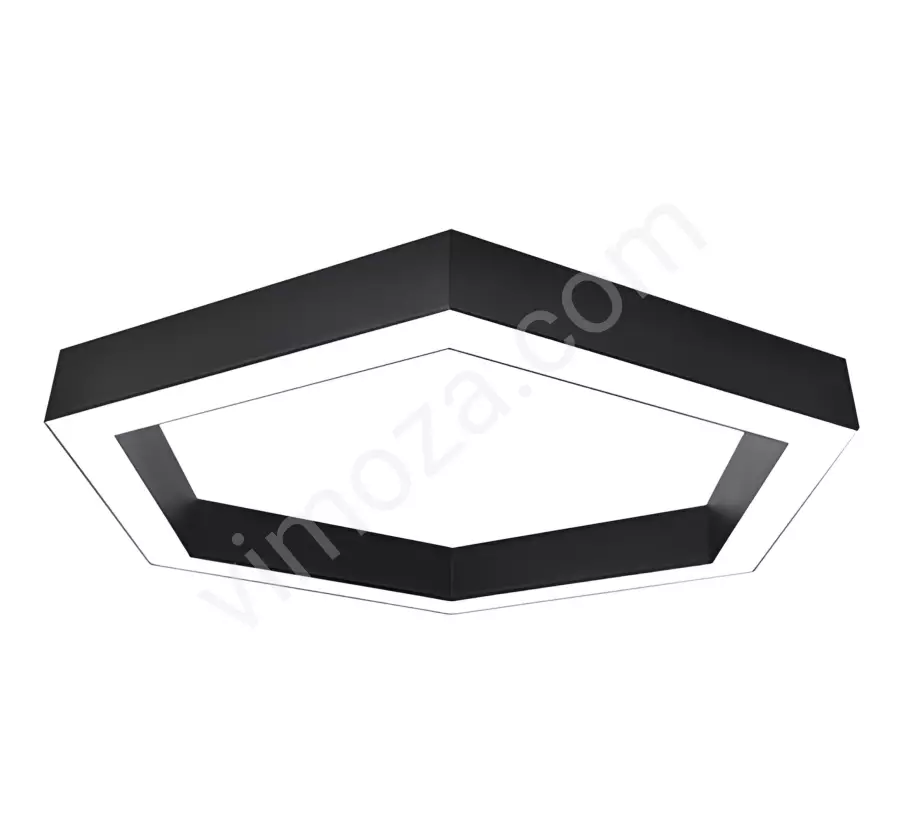 Sıva Üstü Sarkıt Altıgen Armatür Dekoratif Aydınlatma Hexa Serisi LNR 5038 SRK 1148_1