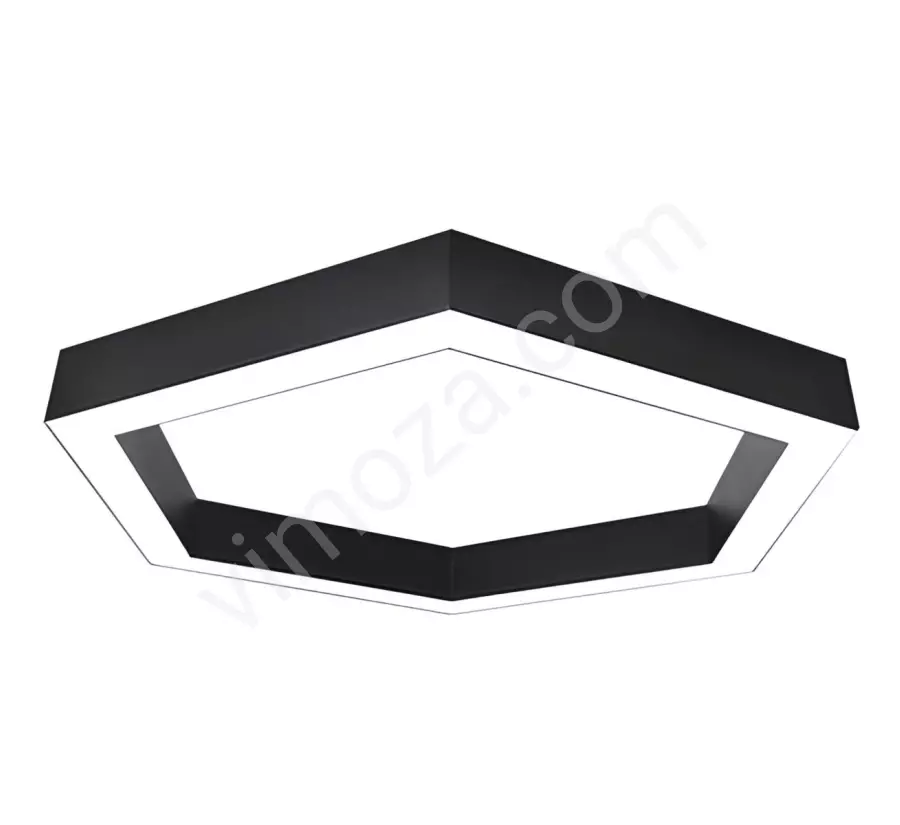 Sıva Üstü Sarkıt Altıgen Armatür Dekoratif Aydınlatma Hexa Serisi LNR 5033 SRK 1143_1