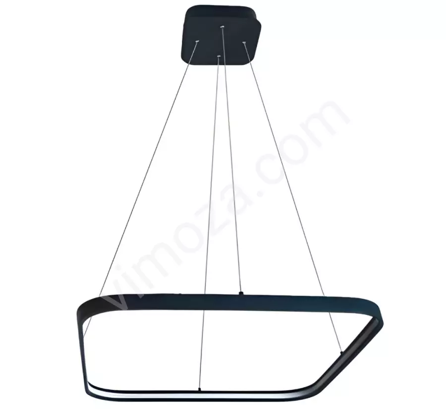 Kare Halka Armatür Dekoratif Sarkıt Aydınlatma Elegant Serisi SRK 1014_1