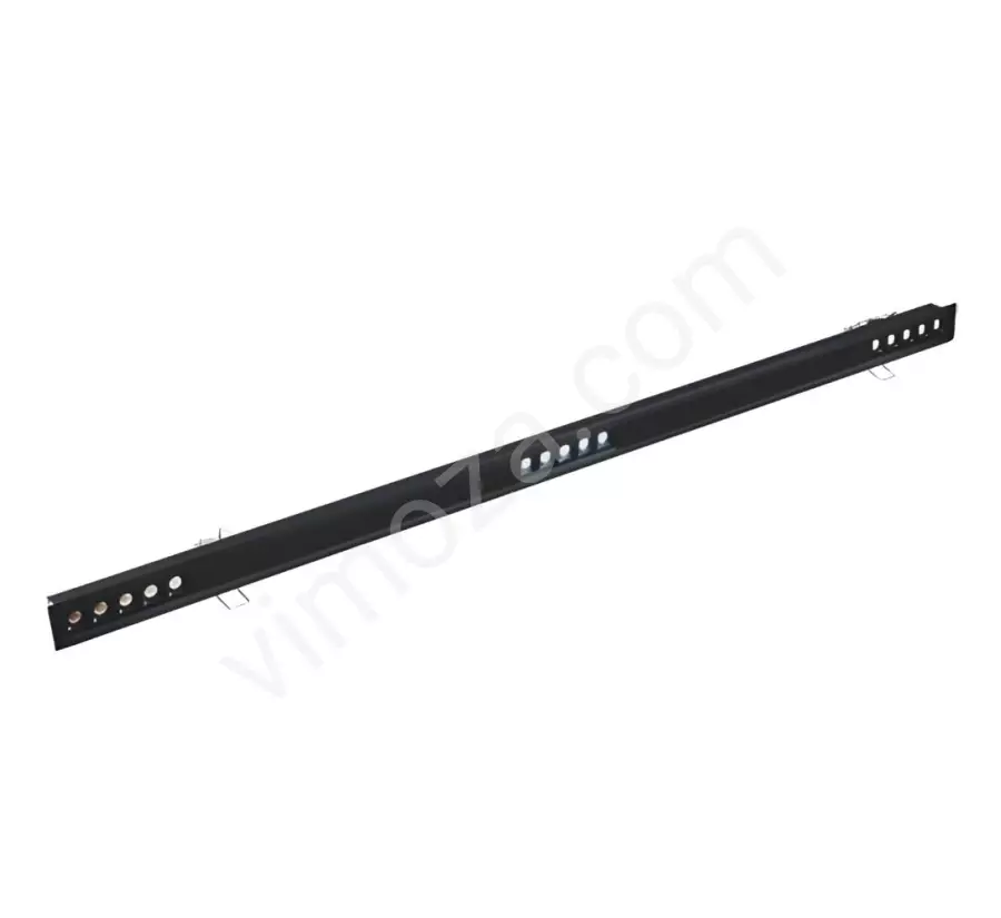 Recessed Aluminum Lensed Linear Fixture Linear Lighting Frame Series FRM 14031