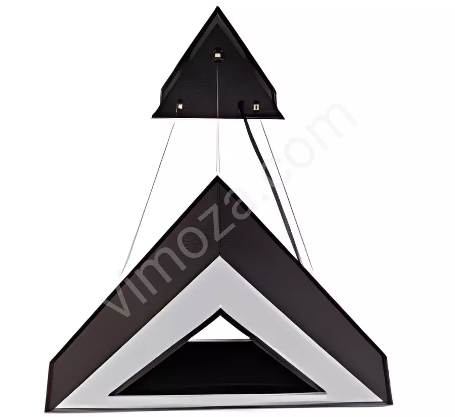 Sıva Üstü Sarkıt Üçgen Lineer Armatür Dekoratif Aydınlatma Trianro Lineer Serisi SRK 1089_1