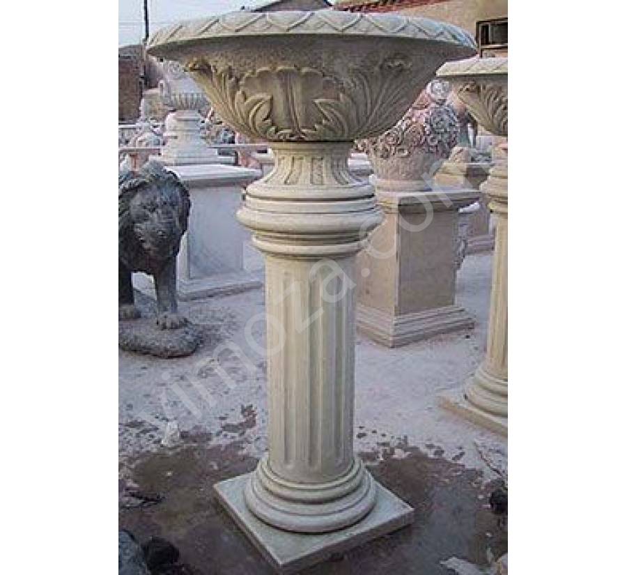Marble Flower Pot Flower Pot UMSÇ-6_1