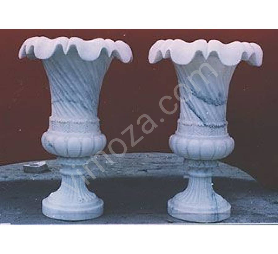 Mermer Çiçeklik Saksı UMSÇ-12_1