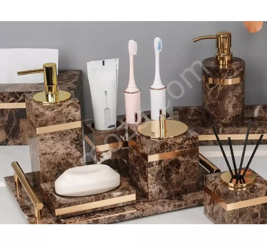 Luxury Marble Bathroom Accessories UMBA-11_1