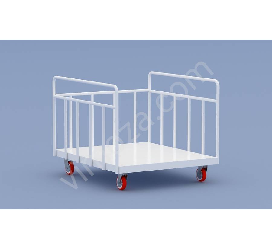 Three-Sided Material Handling Cart KM53_1
