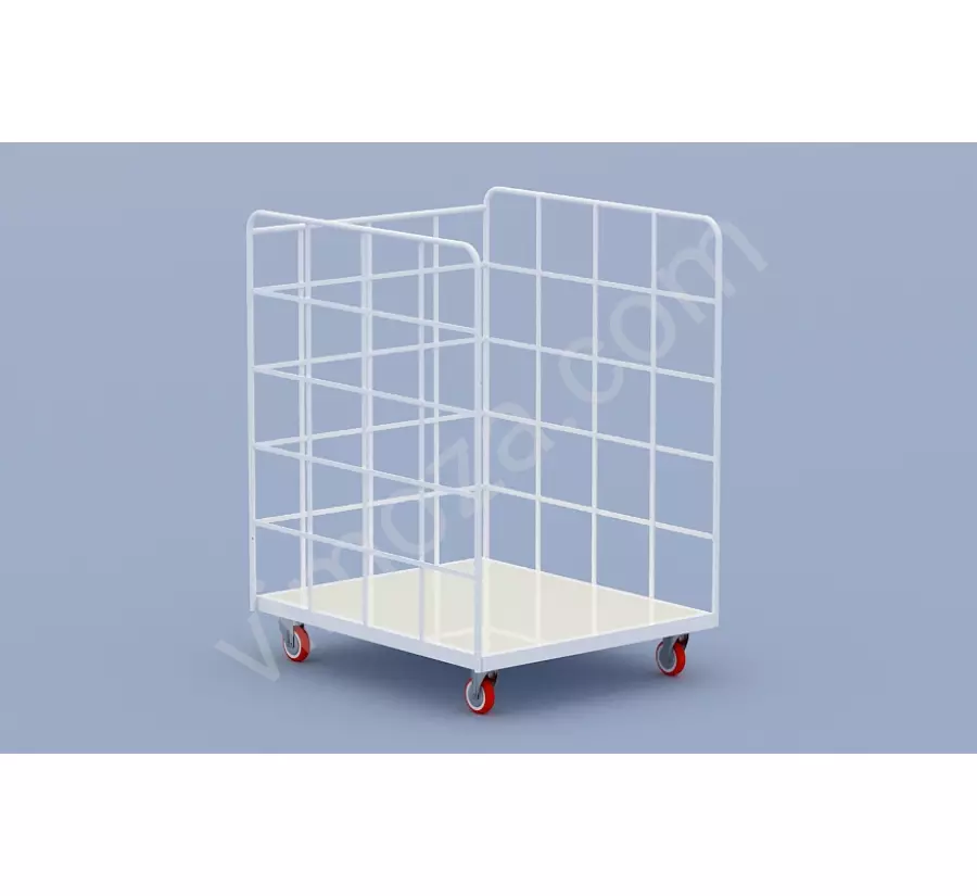 Three-Sided Closed Product Transport Cart KM50_1