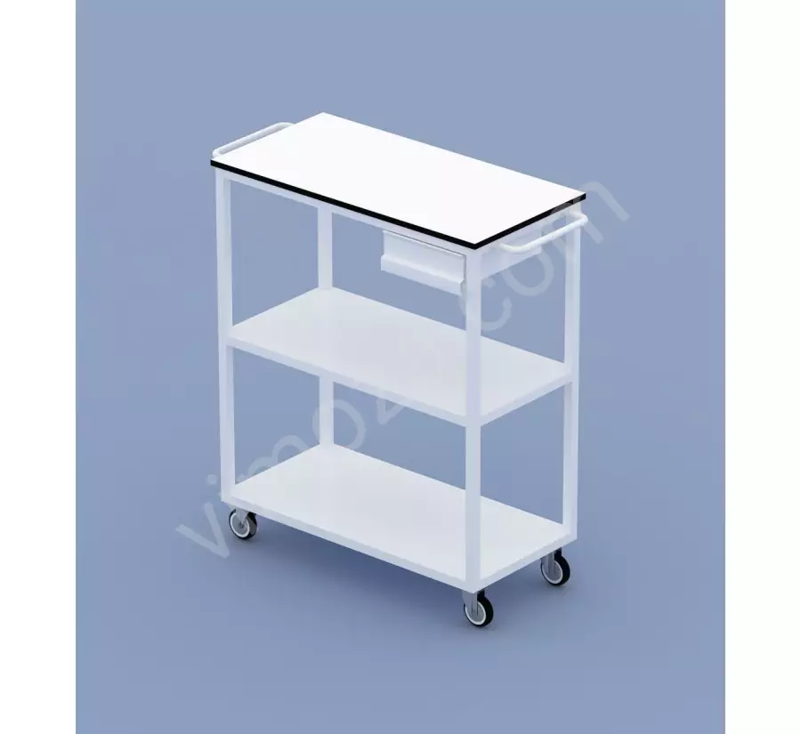 3-Shelf Mobile Cart KM79_1
