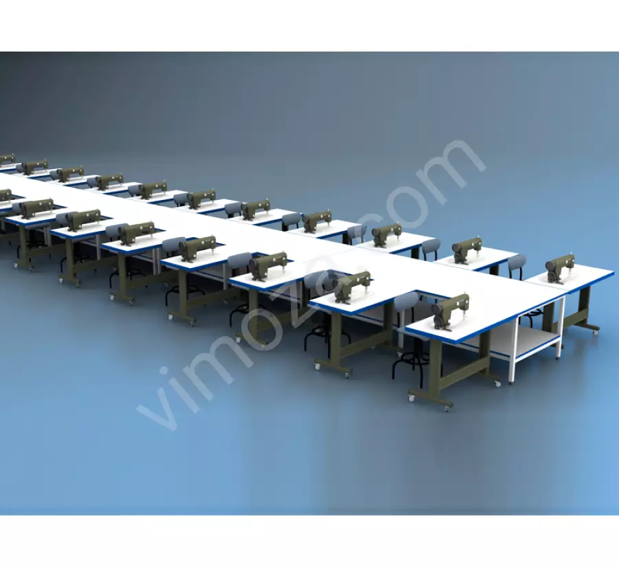 Makine Yanı Bant Masa KM26