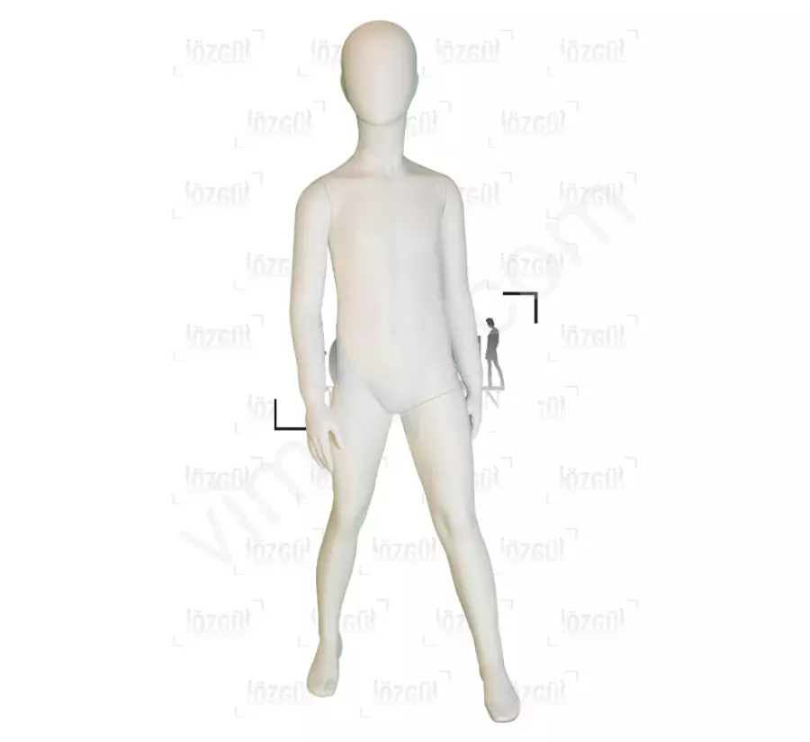 Çocuk Cansız Manken Vitrin Mankeni C22_1