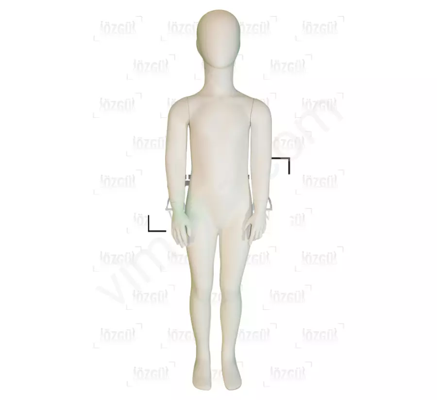 Çocuk Cansız Manken Vitrin Mankeni C23_1